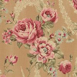 Lecien Floral Collection Antique Rose 31297 10 Oat