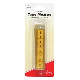 Sew Easy Quilter's Long Tape Measure 300cm ER306
