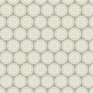 Tilda Fabric Olivia Grey 480728 Grey