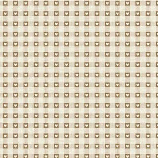 Makower The Henley Studio Scandi 3 Check Basics 1614 B Cream