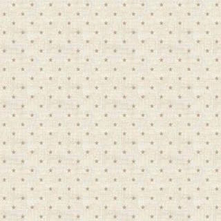 Makower The Henley Studio Scandi 3 Stars 1615 Q Cream
