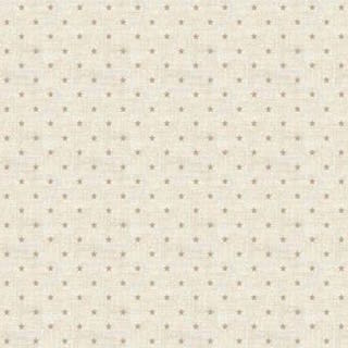 Makower The Henley Studio Scandi 3 Stars 1615 Q Cream