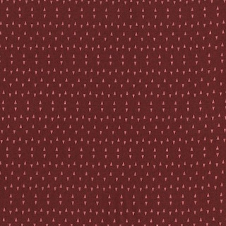 Lecien Lynette Anderson Hearts And Flowers 2117 01 Red Half Metre 