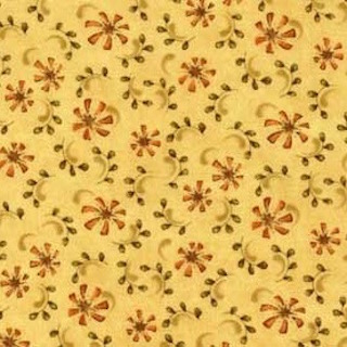 Red Rooster Weeds and Tweeds Jacqueline Paton 21995 Yellow Half Metre