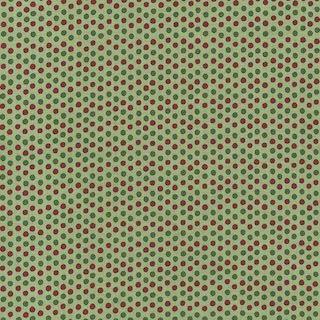 Lecien Lynette Anderson Festive Fun 2782 02 Green