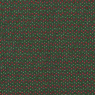 Lecien Lynette Anderson Festive Fun 2782 05 Dark Green