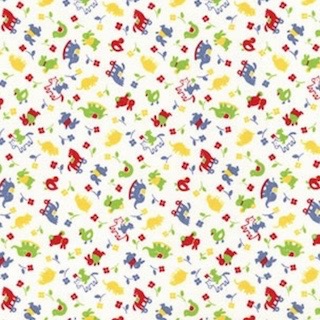 Lecien Retro 30's Animals 31290 10 Cream