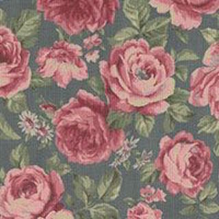 Lecien Floral Collection Antique Rose 31298 70 Blue