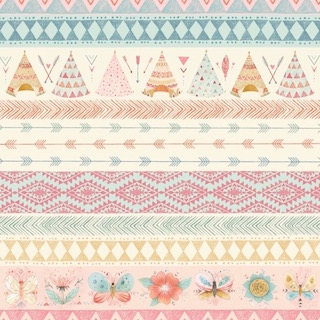 Studio E Fabrics Dream Catchers Lucie Crovatto  3221 22 Multi