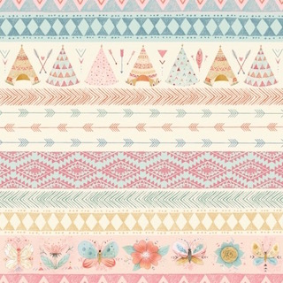 Studio E Fabrics Dream Catchers Lucie Crovatto  3221 22 Multi