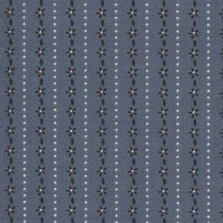 Lecien Lynette Anderson Wildflower Wood 35035 90 Blue Half Metre 