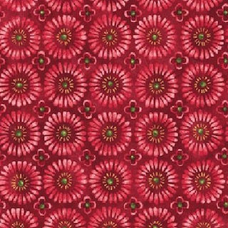 Benartex Jingle All The Way Nancy Halvorson 4521 10 Red