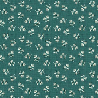 Penny Rose Fabrics Toile de Jouy Emily Hayes C6133 Green