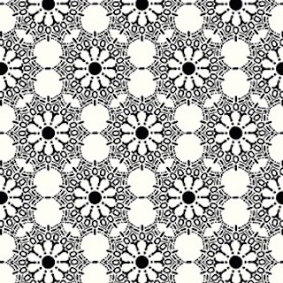 Benartex Black And White Expressions 700 07 White Half Metre