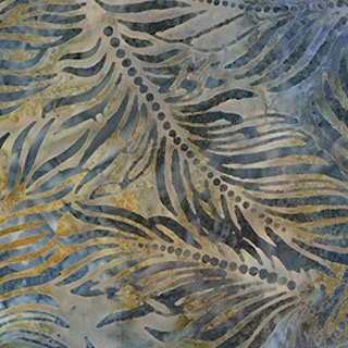 Benartex Bali Batik 7010 50 Green Half Metre