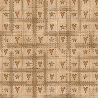 Benartex Angels Among Us 7829 Gold Half Metre