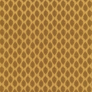 Timeless Treasures Fun Leaves C3057 Gold Half Metre