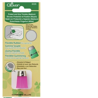 Clover Protectors Grip Thimble Medium 6026