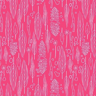 Michael Miller Nature Walks DC6629 Magenta D