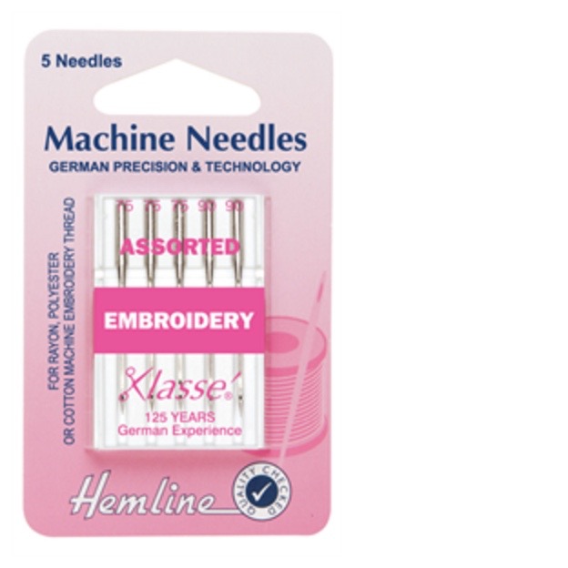Hemline Machine Needles Universal Embroidery H108 99
