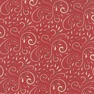 Moda Very Merry Sandy Gervais 17836 12 Dark Red