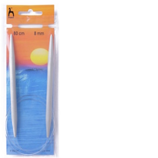 Pony Circula Knitting Needles 8mm x 80cm P50667