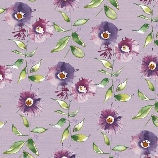 Free Spirit Wildflower Finding Joy Kathy Davis PWKD048 Wisteria