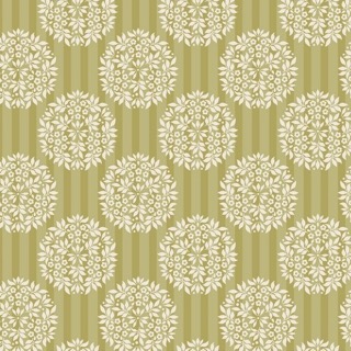 Tilda Fabric Flower Ball Olive 480838 Olive