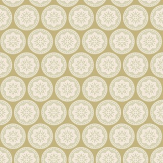 Tilda Fabric Olivia Green 480720 Green