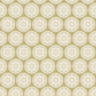 Tilda Fabric Olivia Green 480720 Green